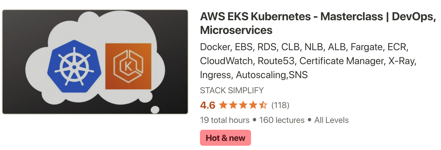 AWS EKS Kubernetes - Masterclass AWS EKS Kubernetes - Masterclass