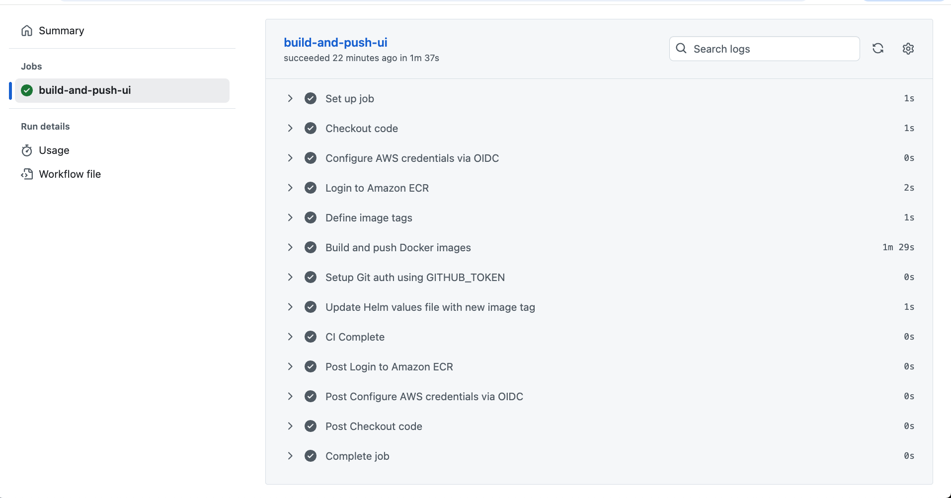 CI Pipeline Flow